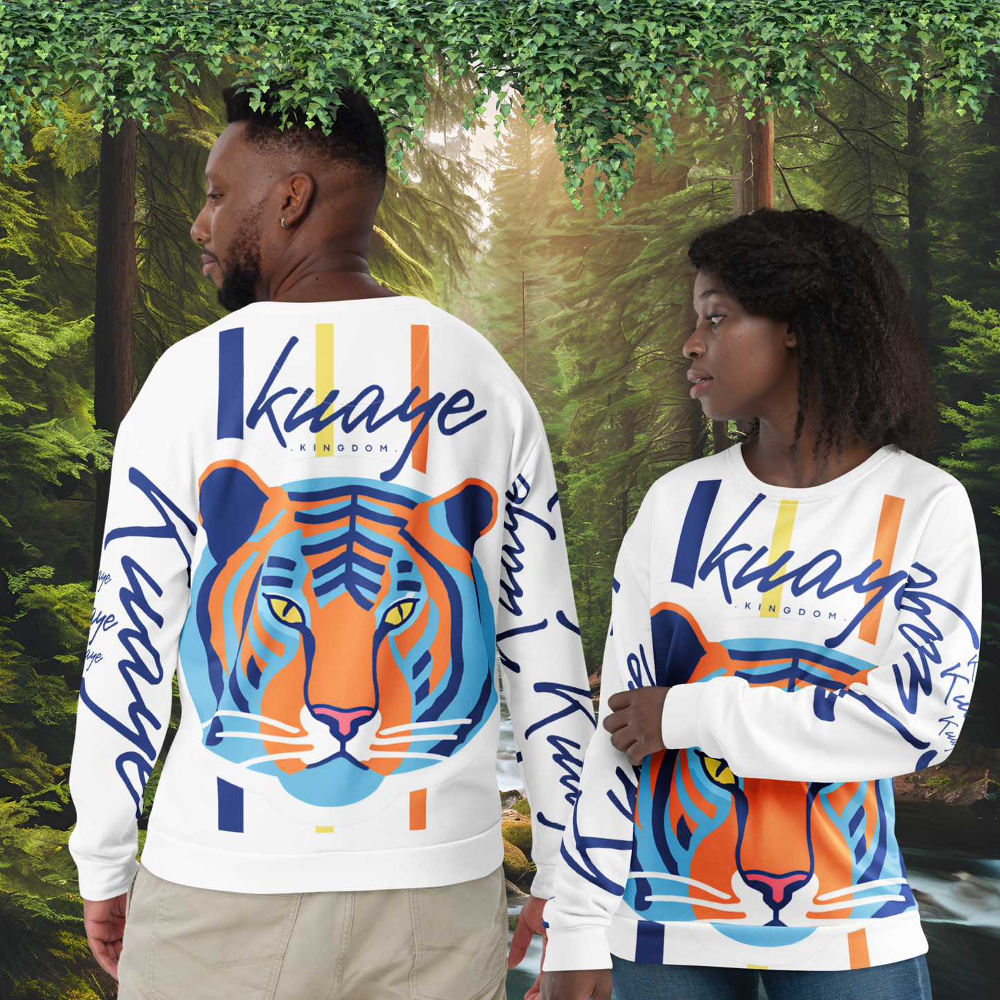 Sudadera unisex KUAYE TIGRE original