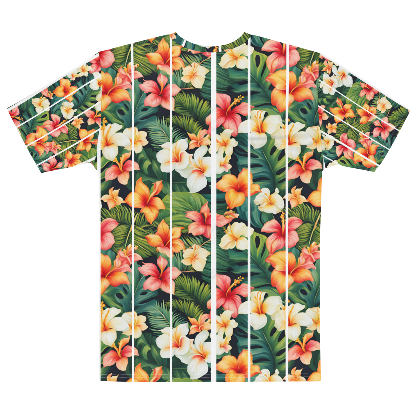 Camiseta para hombre flores estilo kuaye