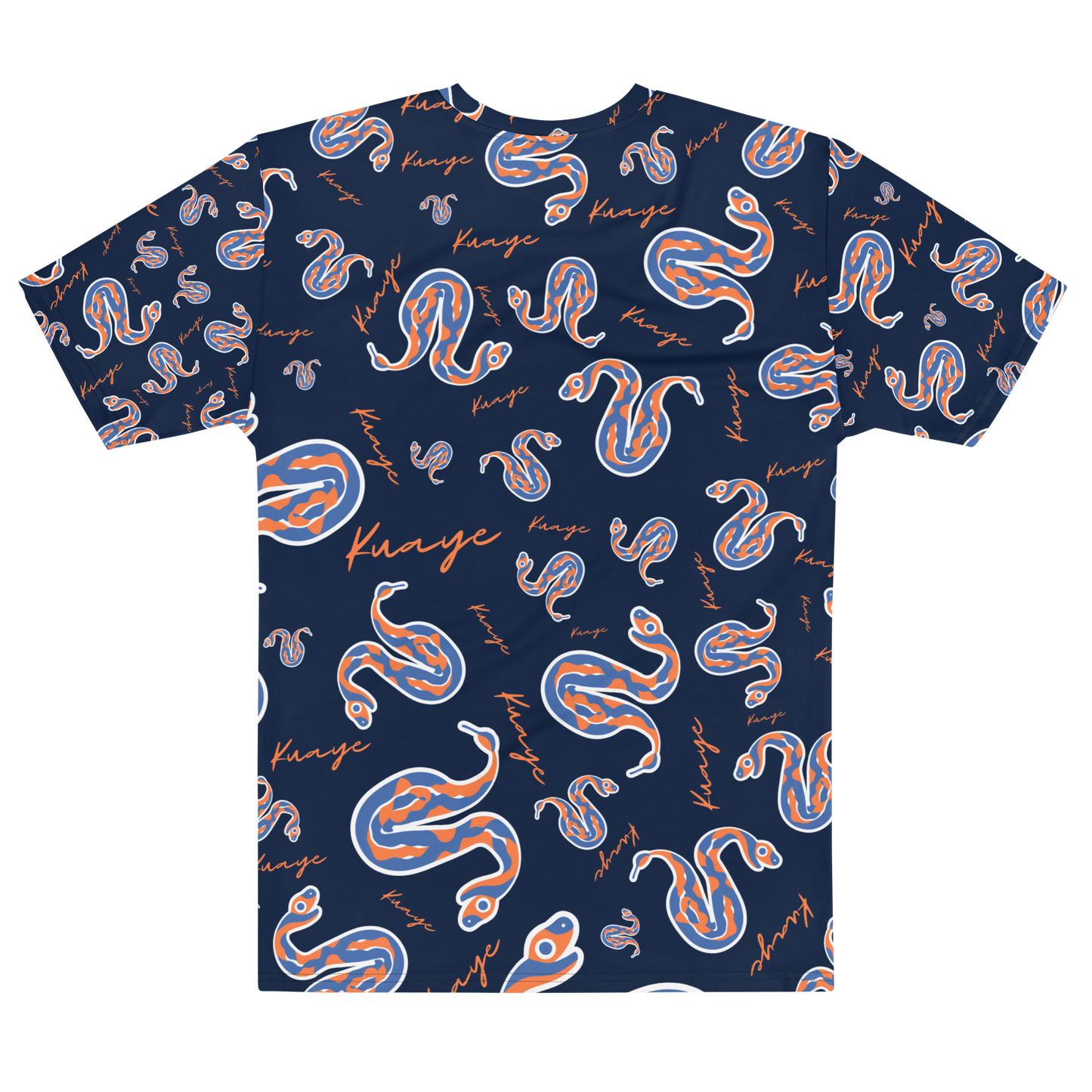 Camiseta para hombre snakeblue-kuaye