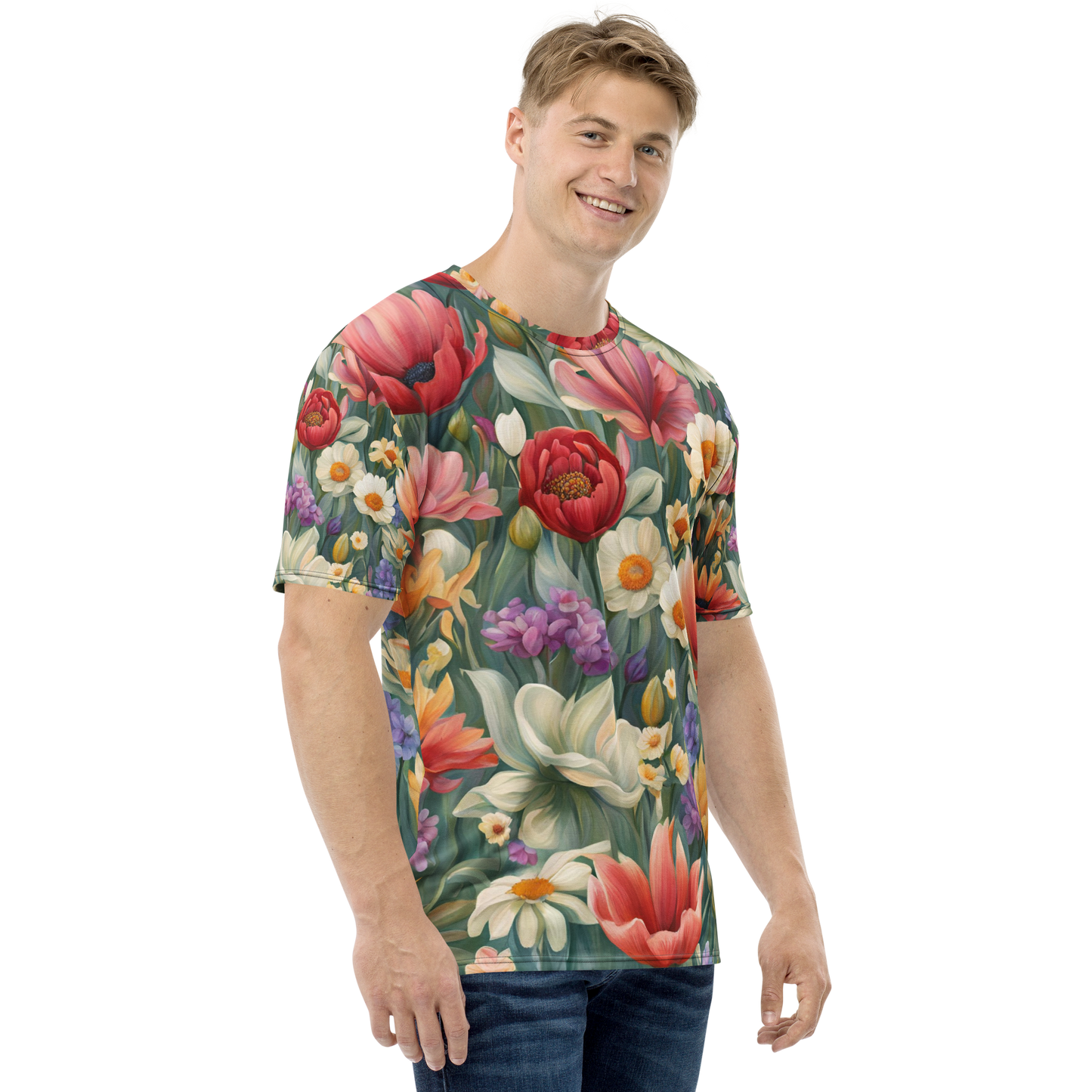 Camiseta para hombre flower KUAYE