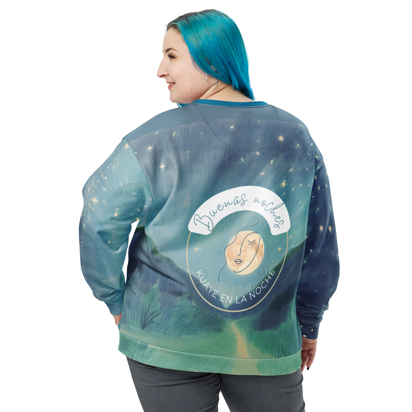 Sudadera unisex kuaye Noche espiritual